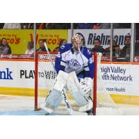 Syracuse Crunch goaltender Jon Gillies vs. the Lehigh Valley Phantoms