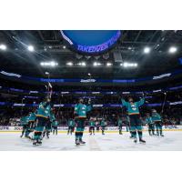 New York Sirens at the PWHL Takeover Tour in Washington, D.C.