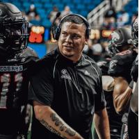 Coach Josh Resignalo with the Carolina Cobras