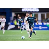 Sounders FC midfielder Obed Vargas