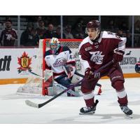 Peterborough Petes right wing Matthew Soto vs. the Saginaw Spirit