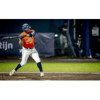 Outfielder Jiandido Tromp with Team Netherlands