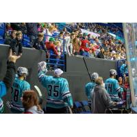 Columbus River Dragons and their fans