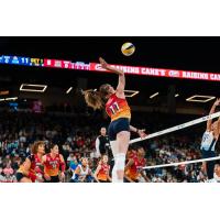 Grand Rapids Rise opposite hitter Lauren Jardine-Clark