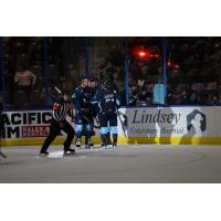 Penticton Vees on game night