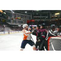 Greenville Swamp Rabbits' Wade Murphy versus Idaho Steelheads' Aidan Hreschuk