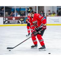 Twin City Thunderbirds defenseman Richard Durina