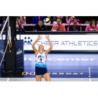 Setter Mac Podraza with the Omaha Supernovas