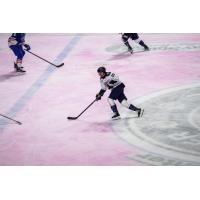 Worcester Railers' Ryan Miotto on the ice