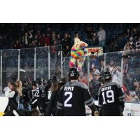Youngstown Phantoms on Teddy Bear Toss Night
