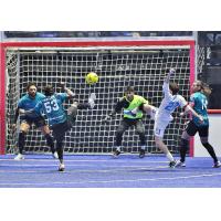 St. Louis Ambush forward Axel Chakounte (left) vs. Utica City FC