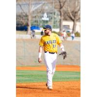 Infielder Jack Halloran with Emory