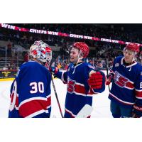 Spokane Chiefs celebrate win