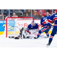 Vancouver Giants right wing Joe Iginla vs. the Spokane Chiefs