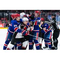 Vancouver Giants mix it up with the Spokane Chiefs