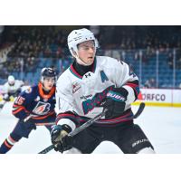 Kelowna Rockets defenceman Mazden Leslie