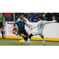 St. Louis Ambush with the ball against Utica City FC