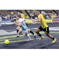 St. Louis Ambush midfielder William Eskay vs. the Milwaukee Wave