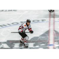 Forward Lucas Helland with the Rapid City Rush