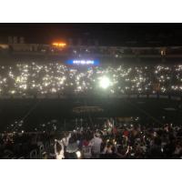 A crowd at the Georgia Swarm game