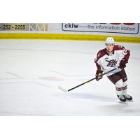Peterborough Petes defenceman Garrett Frazer