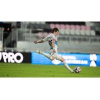 Chicago Fire FC II's Trip Fleming in action