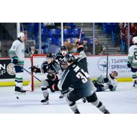 Vancouver Giants battle the Seattle Thunderbirds