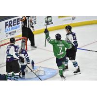 Florida Everblades' Logan Lambdin on game night