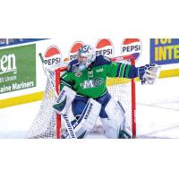 Maine Mariners goaltender Brad Arvanitis