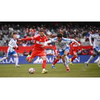 Chicago Fire FC forward Hugo Cuypers (left)