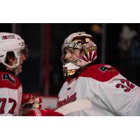 Allen Americans goaltender David Tendeck
