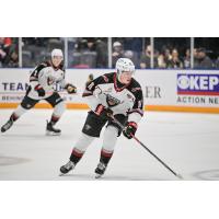 Vancouver Giants centre Blake Chorney vs. the Tri-City Americans