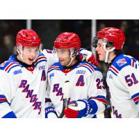 Kitchener Rangers all smiles against the Sarnia Sting