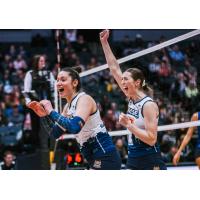 Grand Rapids react after a big point