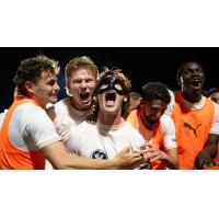 Louisville City FC celebrates win