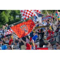 Indy Eleven fans support their team