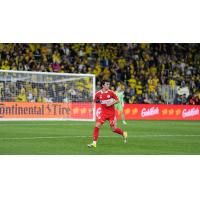 Chicago Fire FC's Dylan Borso on the field