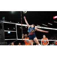 Grand Rapids Rise outside hitter Paige Briggs-Romine