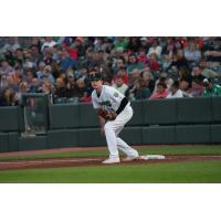 Dayton Dragons first baseman Jack Moss