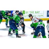 Adirondack Thunder face off with the Maine Mariners