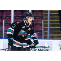 Kelowna Rockets defenceman Owen Hayden