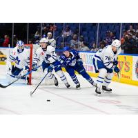 Syracuse Crunch center Tristan Allard vs. the Toronto Marlies