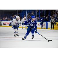 Syracuse Crunch left wing Brendan Furry vs. the Toronto Marlies