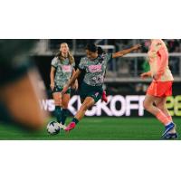 Washington Spirit's Rebeca Bernal in action