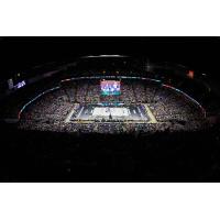 A record crowd wathches the Omaha Supernovas