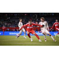 Chicago Fire FC and D.C. United in action