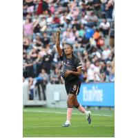 Angel City Football Club midfielder Ary Borges