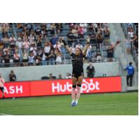 Angel City Football Club defender Savy King