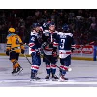 South Carolina Stingrays exchange congratulations