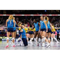 Omaha Supernovas middle blocker Kiara Reinhardt